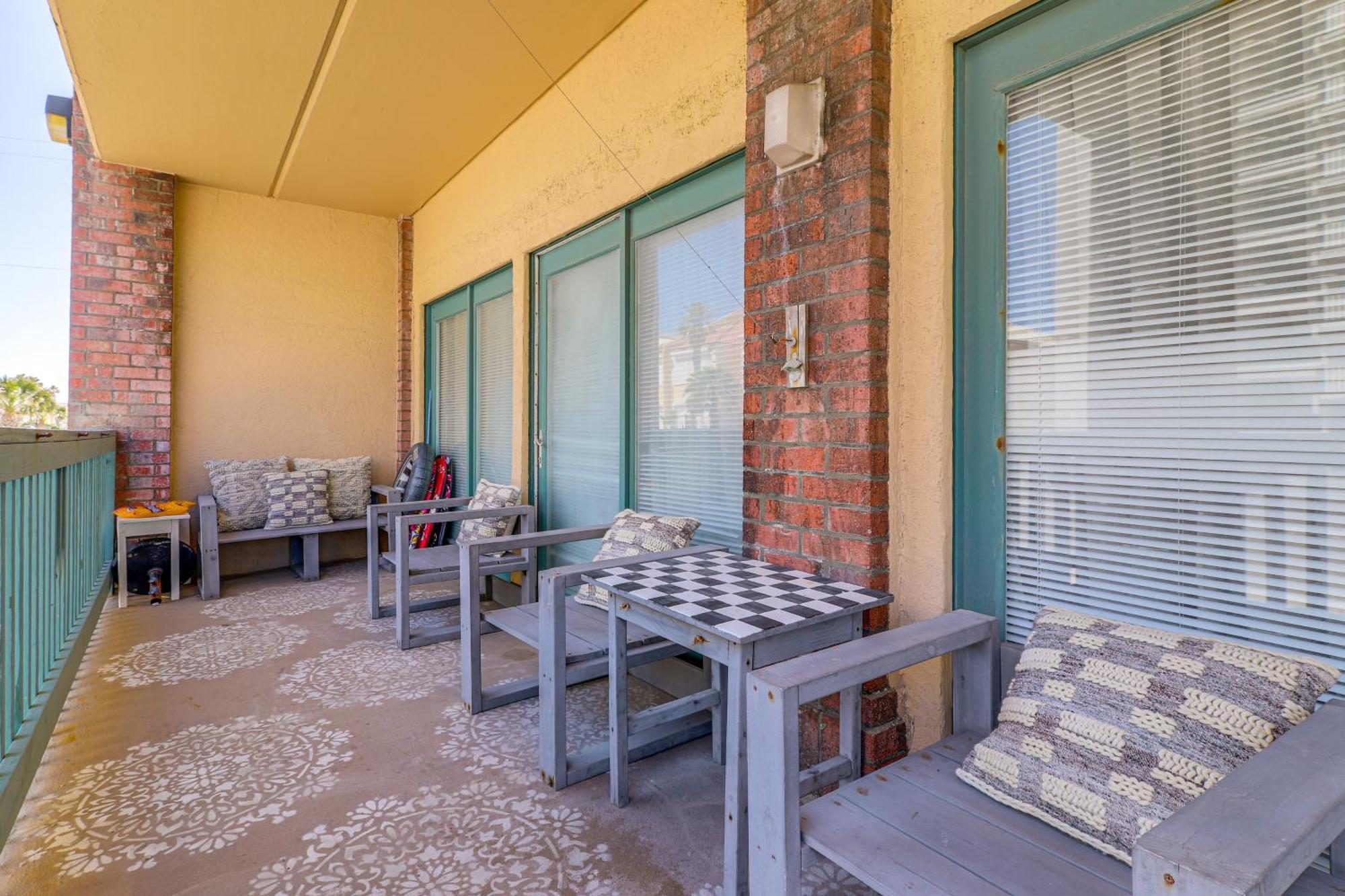 Luxe South Padre Condo With Pool - Walk To Beach! South Padre Island Exteriör bild