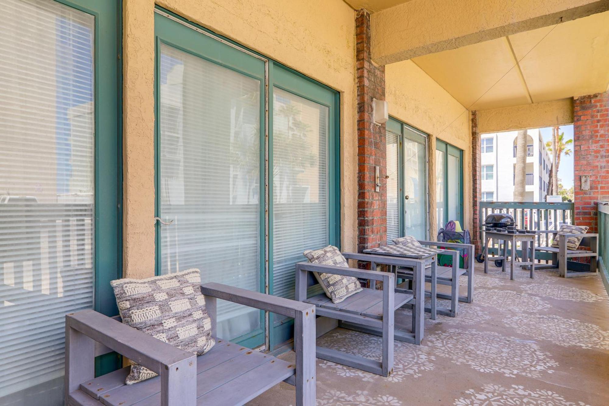 Luxe South Padre Condo With Pool - Walk To Beach! South Padre Island Exteriör bild
